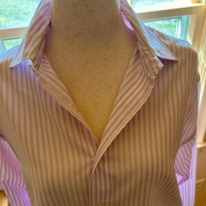 RALPH LAUREN 100% COTTON BLOUSE SIZE 14